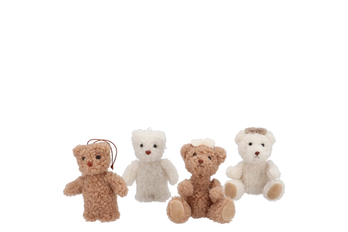 Loulou Cosy Sand Hanger Bear Ass 4x8x14cm