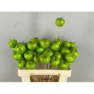 Stick Apple 5cm Green Gloss