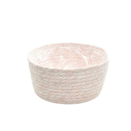 <h4>Basket Pink White D20xH10</h4>