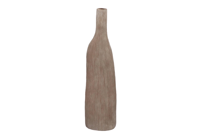 Florence Antique Bronze Tall Vase Xl 21x14x77cm