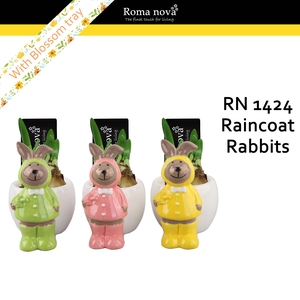 1424 - Raincoat Rabbits (Tete a Tete)