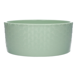 DF03-884726000 - Planter Napoli d22.5xh10.1 l.green