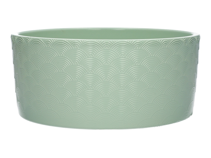 <h4>DF03-884726000 - Planter Napoli d22.5xh10.1 l.green</h4>