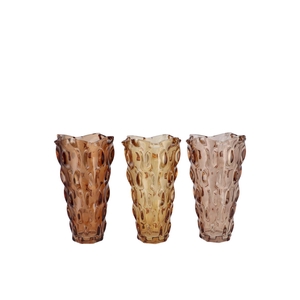Jazz Wild Brown Vase Ass 16x23cm