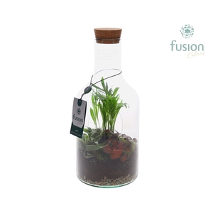 Green Bottle Fles Small met Arrangement