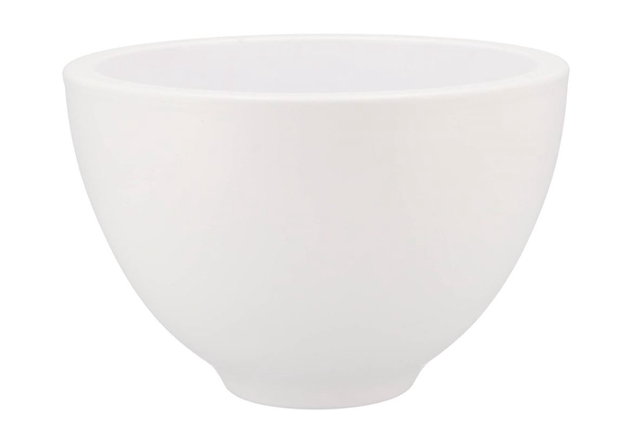 Vinci Matt White Bowl 27x18cm