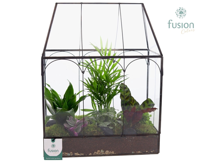 <h4>Metaal Geometrisch Large planter met Arrangement</h4>