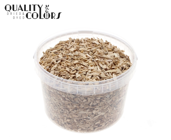 Wood chips 3 ltr bucket Natural