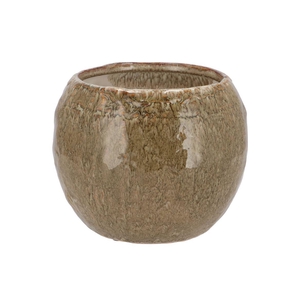 Iron Stone Sand Ball Pot 24x24x16cm Nm