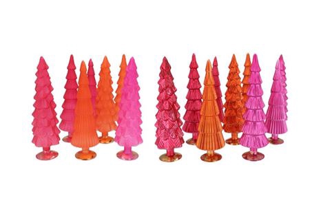 <h4>Twinkle Fuchsia Mix Glass Tree Matt Ass 9x30cm</h4>