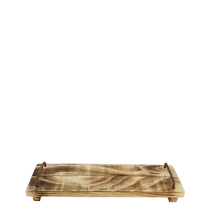 Hout Tray Sturdy 30*14*7cm