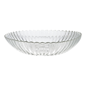 DF01-885840100 - Bowl Zeina 30x23x6 clear