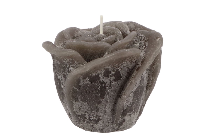 <h4>Candle Roos Dark Green 11x9cm Nm</h4>