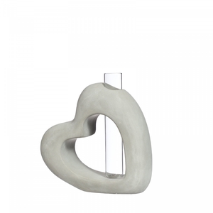 Glas Hart open+1buis d02*12.5cm