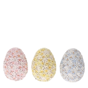 Easter Egg Flores d7.5*10.5cm