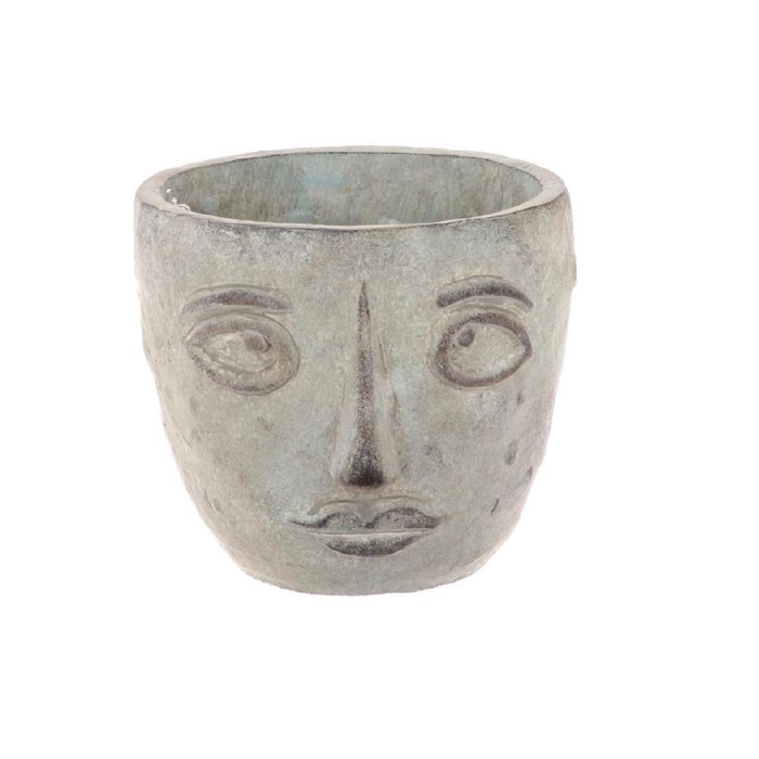 <h4>Keramiek Pot gezicht d18*15cm</h4>