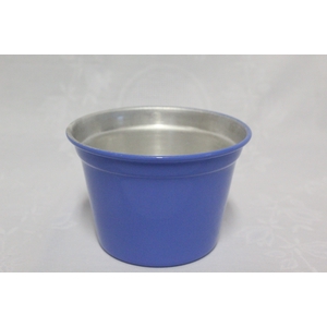 CACHEPOT DE ALUMINIO P11 AZUL NEON