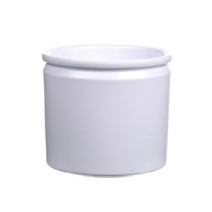 DF03-883676000 - Pot Lucca1 d23.3xh21.5 white matt