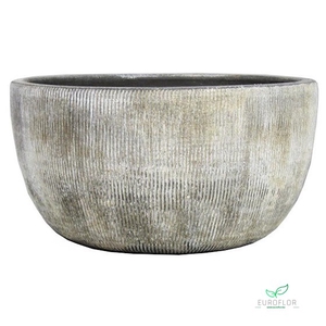 POT KIRAN D27 H14 CREMEGROEN