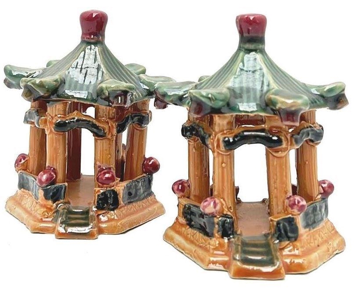 <h4>Chinese house, glazed, height 16 cm. 4 pcs. per box</h4>