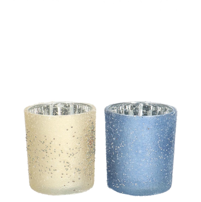 <h4>Christmas Tea light Glitter d07*8cm</h4>
