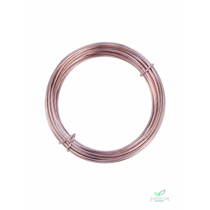 ALUMINIUM WIRE ROSE 2MM 100GR 12M