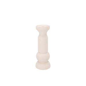 Florence White Candle Holder 11x11x29cm