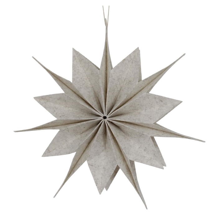 <h4>Kerst Hanger ster vilt d40*7cm</h4>