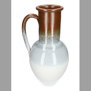 DF03-884805600 - Vase Archeon d15.6/25xh50 green/white