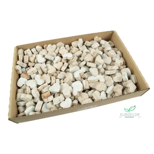 COCO HEART 3,5CM MISTY WHITE
