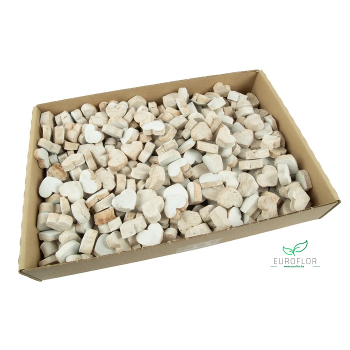 <h4>COCO HEART 3,5CM MISTY WHITE</h4>