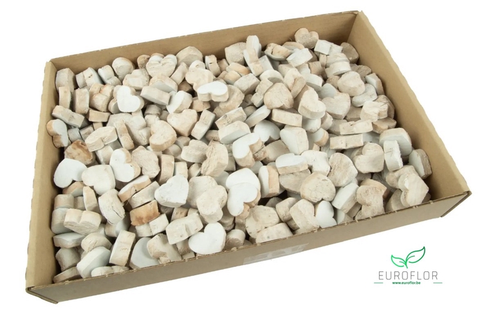COCO HEART 3,5CM MISTY WHITE