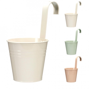 Zinc Sami Hanging pot d13*20/26cm