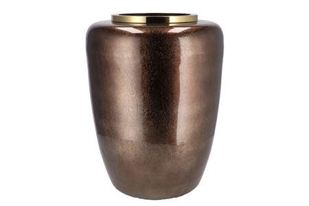 <h4>Julie Majestic Green Vase Iron 33x33x45cm</h4>