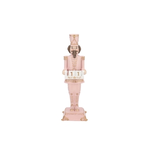 Glowy Jolly Pink Nutcracker No. 10x10x32cm