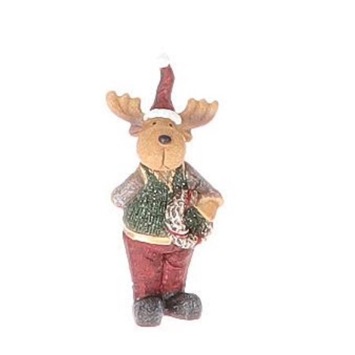 <h4>Christmas Deco reindeer 14.5cm</h4>