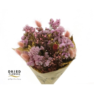 Dried Bouquet Pink x10