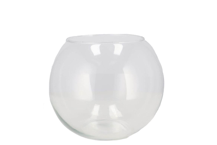 <h4>Glass Vase Ball 20x16cm</h4>