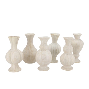 Maysa Off-white Mix Vase Ass 11x11x22cm
