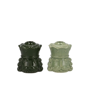 Jolie Majestic Green King Candle H Ass 9x8x11cm