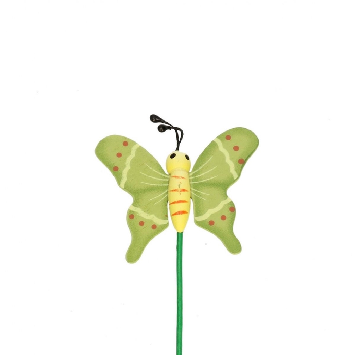 <h4>Bijsteker 20cm Vlinder 5cm</h4>
