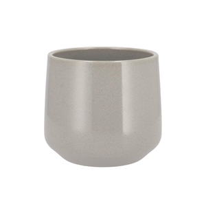 Ceramic Grey Stone Pot Berlin 18cm