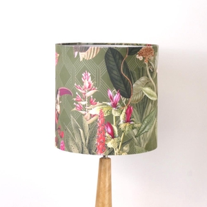 Lampshade cilinder 30x30cm gr