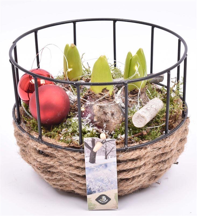 <h4>Gaasmand met touw 18cm</h4>