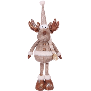 Standing Reindeer Gold 58cm