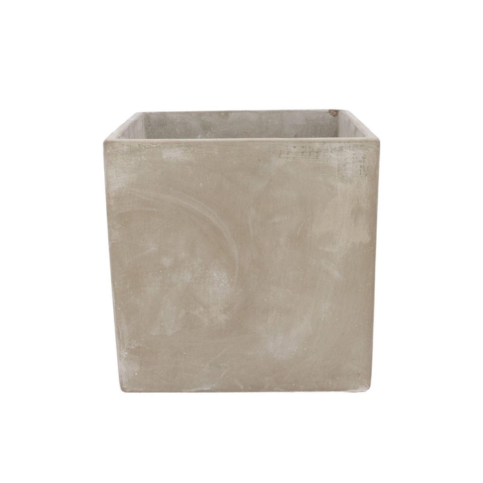 <h4>Concrete Pot Square 24x24x24cm Nm</h4>