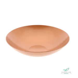 MELAMINE BOWL COPPER D35 H9,5