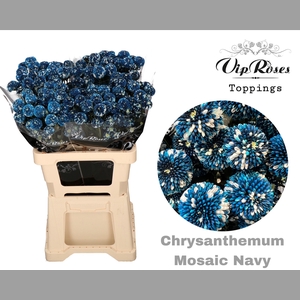 CHR T MOSAIC NAVY