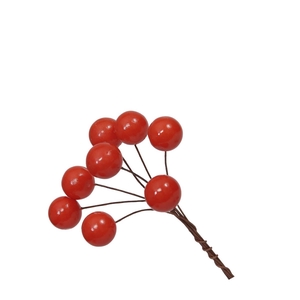 Christmas Deco berry/wire 15mm x160