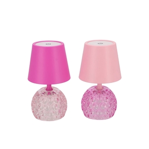 Luce Jolly Pink Glass Globe Led Ass 11x11x20cm